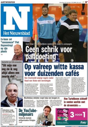 Het Nieuwsblad abonnement